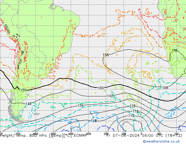 Z500/Rain (+SLP)/Z850 ECMWF Sex 07.06.2024 06 UTC