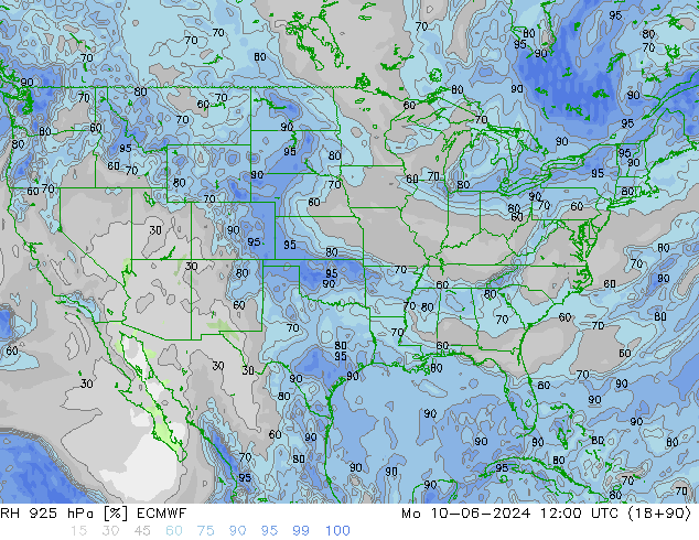 RV 925 hPa ECMWF ma 10.06.2024 12 UTC