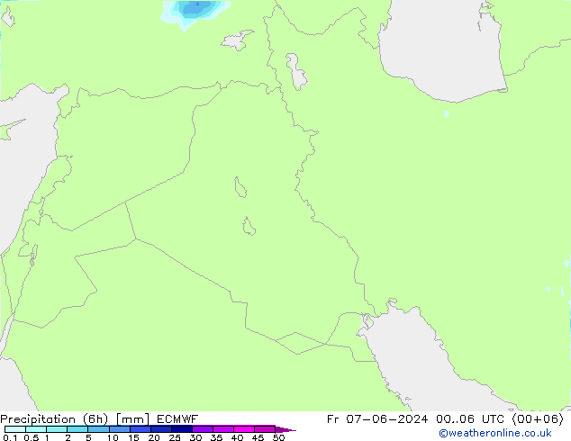 Z500/Rain (+SLP)/Z850 ECMWF Pá 07.06.2024 06 UTC