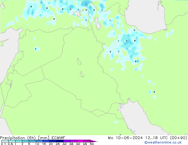 Z500/Rain (+SLP)/Z850 ECMWF  10.06.2024 18 UTC