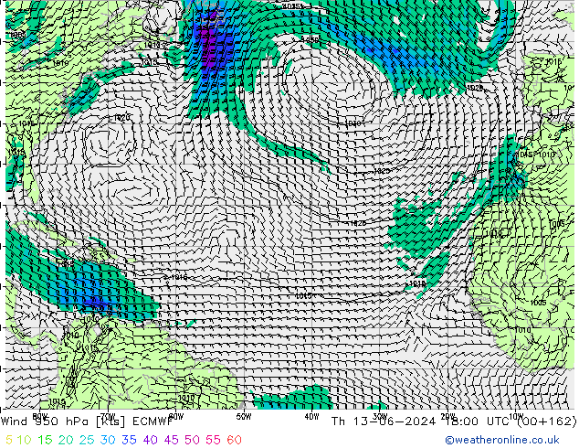  950 hPa ECMWF  13.06.2024 18 UTC