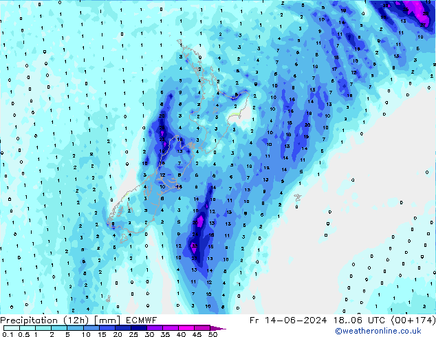  (12h) ECMWF  14.06.2024 06 UTC