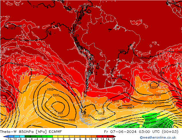 Theta-W 850hPa ECMWF pt. 07.06.2024 03 UTC