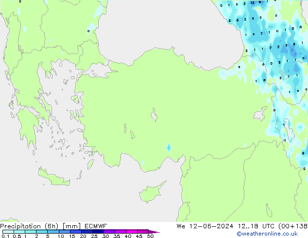 Z500/Rain (+SLP)/Z850 ECMWF We 12.06.2024 18 UTC