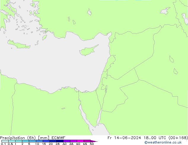 Z500/Rain (+SLP)/Z850 ECMWF пт 14.06.2024 00 UTC