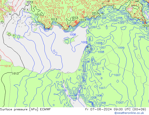      ECMWF  07.06.2024 09 UTC