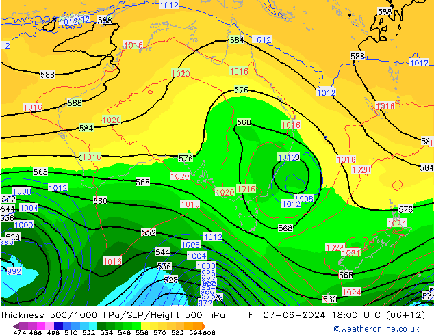 Thck 500-1000hPa ECMWF  07.06.2024 18 UTC