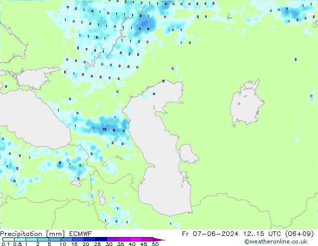 opad ECMWF pt. 07.06.2024 15 UTC