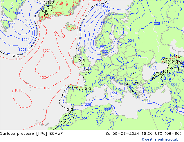      ECMWF  09.06.2024 18 UTC