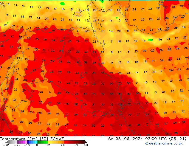     ECMWF  08.06.2024 03 UTC