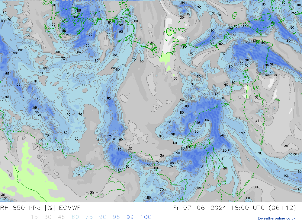 RV 850 hPa ECMWF vr 07.06.2024 18 UTC