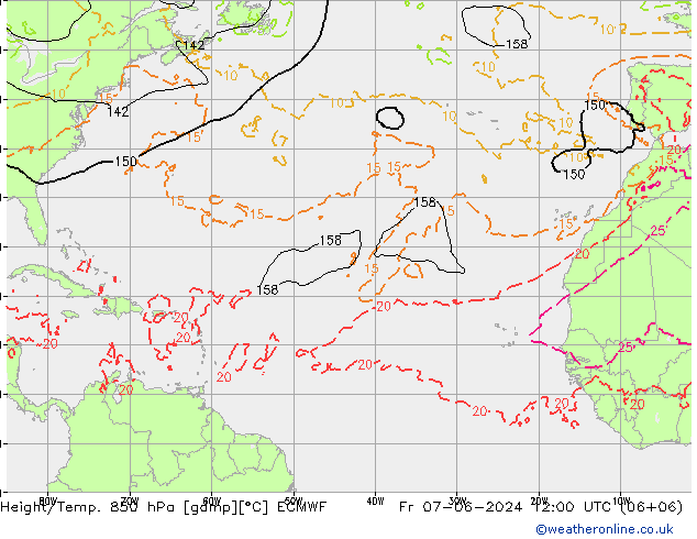 Z500/Rain (+SLP)/Z850 ECMWF Sex 07.06.2024 12 UTC