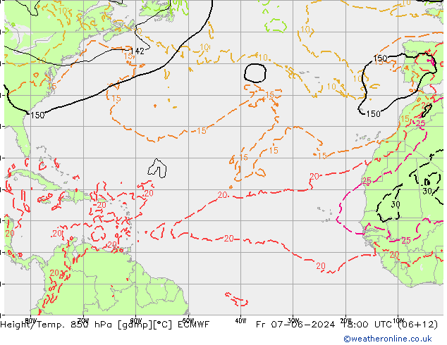 Z500/Rain (+SLP)/Z850 ECMWF Sex 07.06.2024 18 UTC