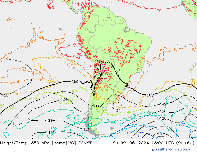 Z500/Rain (+SLP)/Z850 ECMWF Ne 09.06.2024 18 UTC