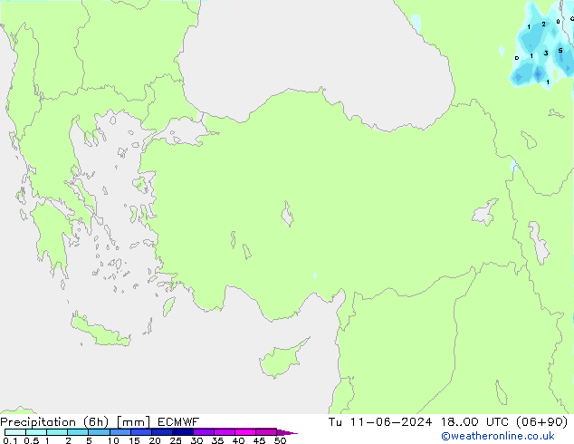 Z500/Rain (+SLP)/Z850 ECMWF mar 11.06.2024 00 UTC