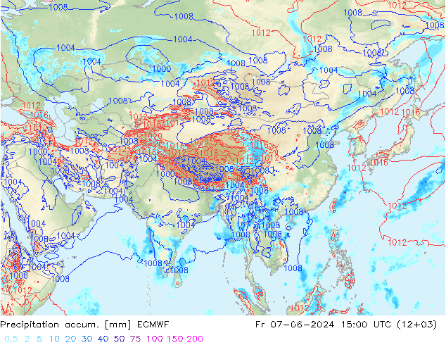 Precipitation accum. ECMWF pt. 07.06.2024 15 UTC