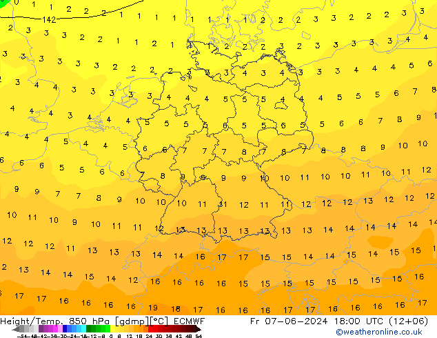 Z500/Rain (+SLP)/Z850 ECMWF pt. 07.06.2024 18 UTC