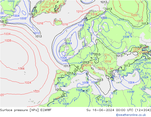      ECMWF  16.06.2024 00 UTC