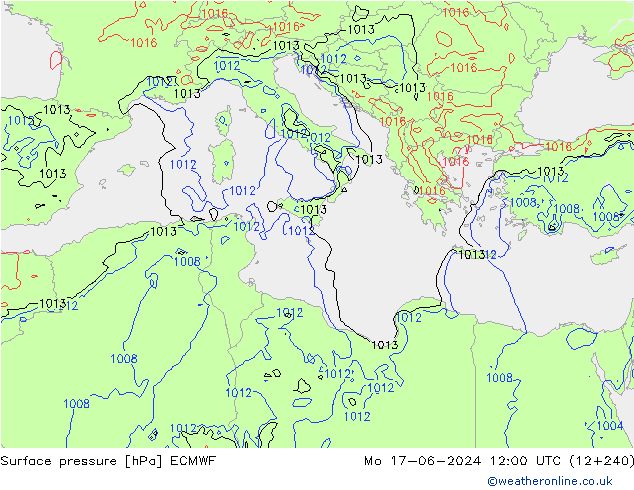      ECMWF  17.06.2024 12 UTC