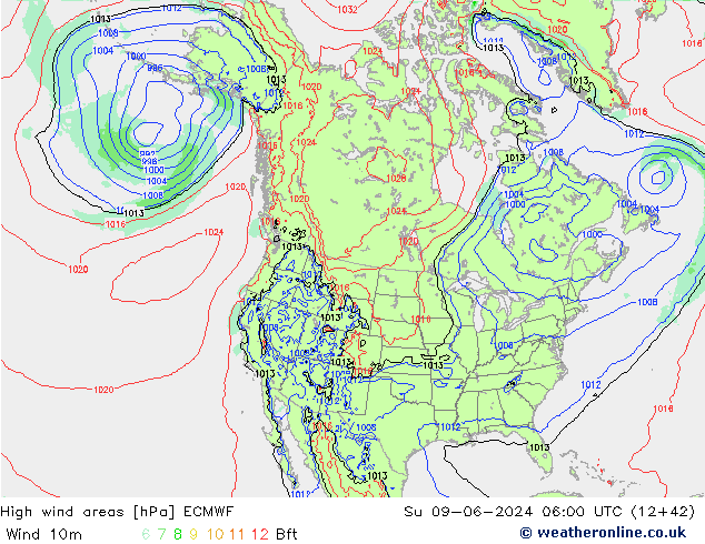 Sturmfelder ECMWF So 09.06.2024 06 UTC