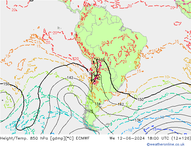 Z500/Rain (+SLP)/Z850 ECMWF ср 12.06.2024 18 UTC