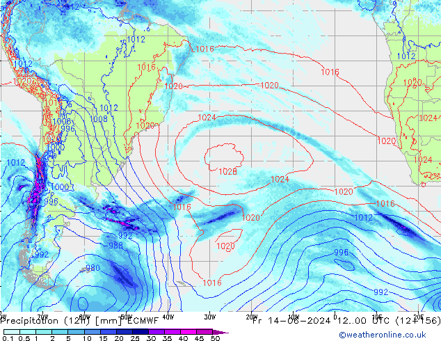  (12h) ECMWF  14.06.2024 00 UTC