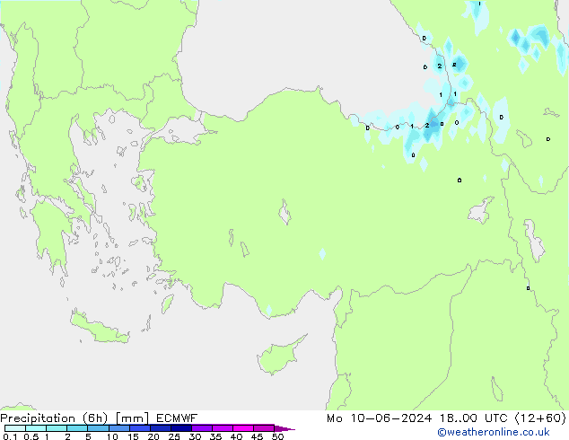 Z500/Rain (+SLP)/Z850 ECMWF Po 10.06.2024 00 UTC