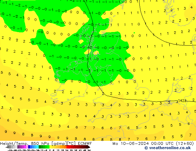 Z500/Regen(+SLP)/Z850 ECMWF ma 10.06.2024 00 UTC