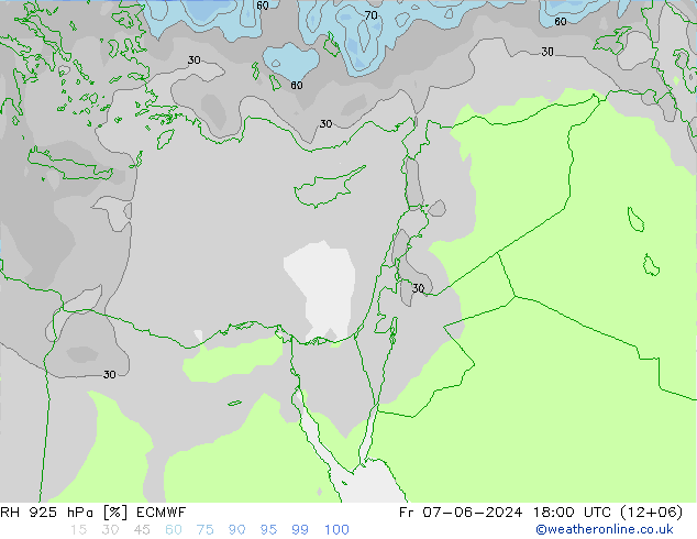 925 hPa Nispi Nem ECMWF Cu 07.06.2024 18 UTC