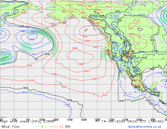 Sturmfelder ECMWF Fr 14.06.2024 06 UTC