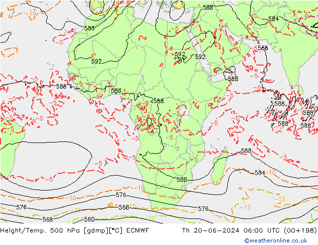 Z500/Regen(+SLP)/Z850 ECMWF do 20.06.2024 06 UTC