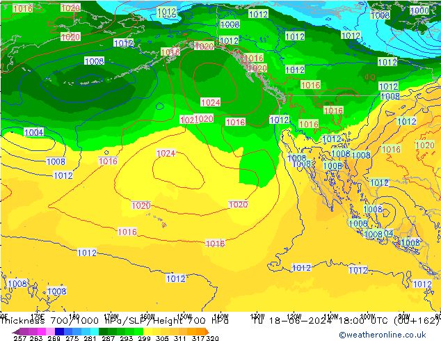 Thck 700-1000 hPa ECMWF  18.06.2024 18 UTC