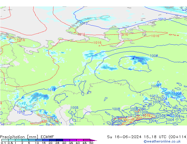 Neerslag ECMWF zo 16.06.2024 18 UTC
