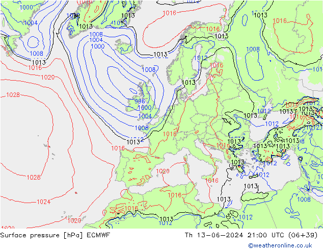      ECMWF  13.06.2024 21 UTC