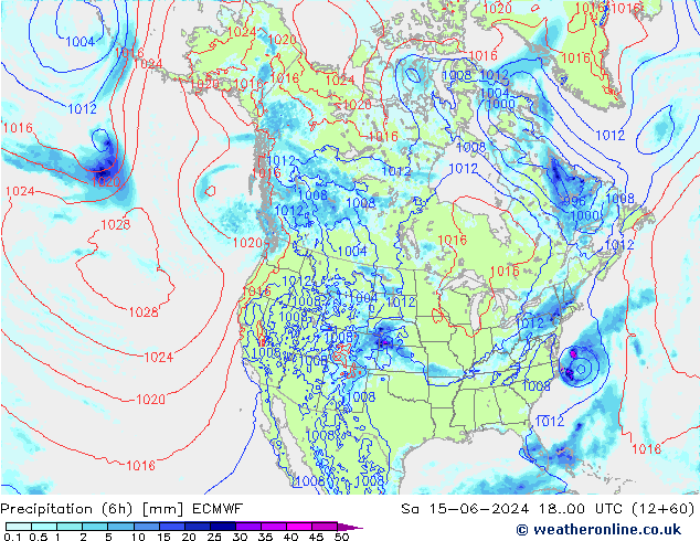 Z500/Rain (+SLP)/Z850 ECMWF so. 15.06.2024 00 UTC