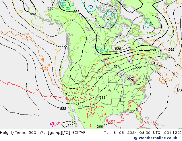 Z500/Rain (+SLP)/Z850 ECMWF mar 18.06.2024 06 UTC