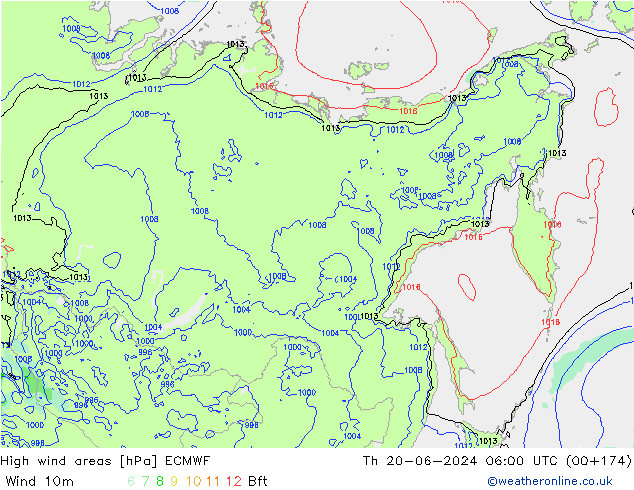 Sturmfelder ECMWF Do 20.06.2024 06 UTC