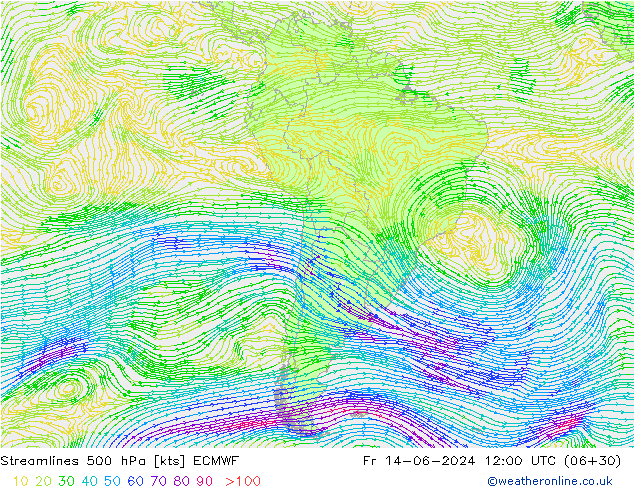  500 hPa ECMWF  14.06.2024 12 UTC