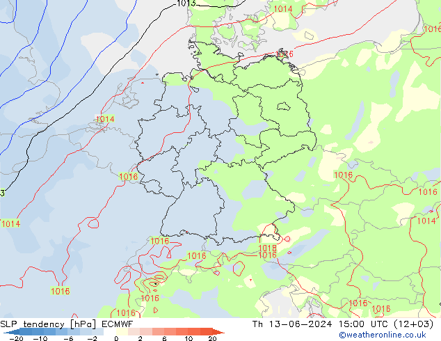 变压 ECMWF 星期四 13.06.2024 15 UTC