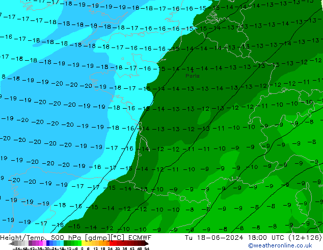 Z500/Rain (+SLP)/Z850 ECMWF mar 18.06.2024 18 UTC