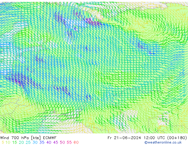  700 hPa ECMWF  21.06.2024 12 UTC