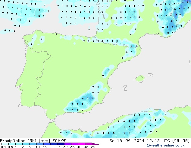 Z500/Rain (+SLP)/Z850 ECMWF  15.06.2024 18 UTC
