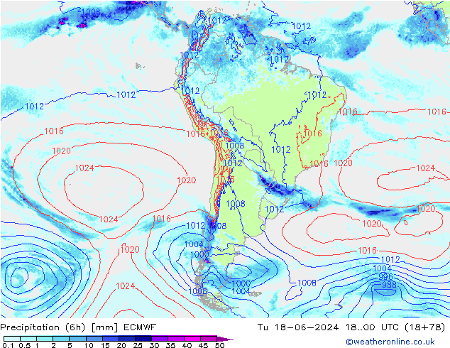 Z500/Rain (+SLP)/Z850 ECMWF mar 18.06.2024 00 UTC