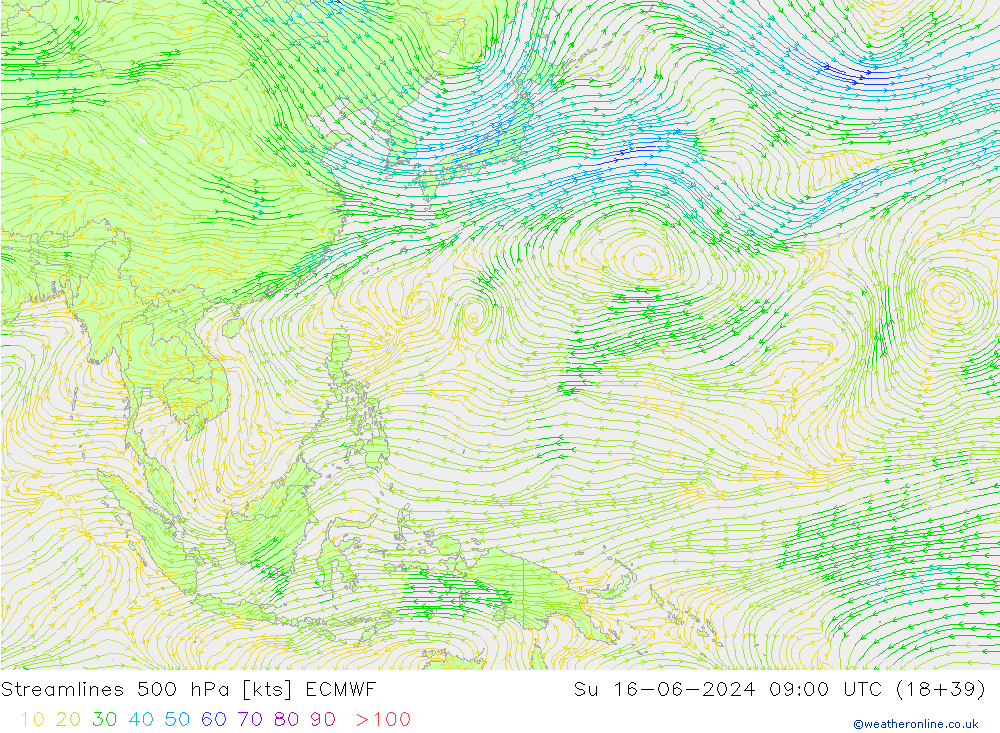  500 hPa ECMWF  16.06.2024 09 UTC