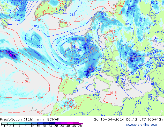  (12h) ECMWF  15.06.2024 12 UTC