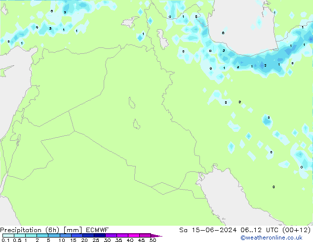 Z500/Rain (+SLP)/Z850 ECMWF So 15.06.2024 12 UTC