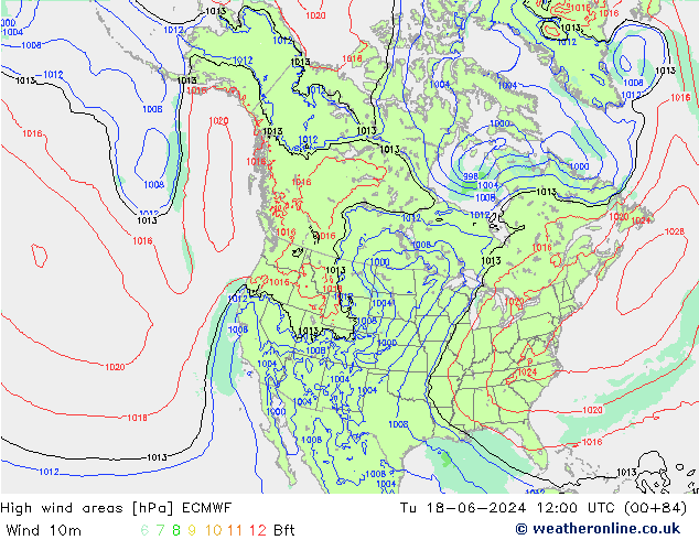 Sturmfelder ECMWF Di 18.06.2024 12 UTC