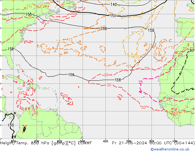 Z500/Rain (+SLP)/Z850 ECMWF Fr 21.06.2024 00 UTC
