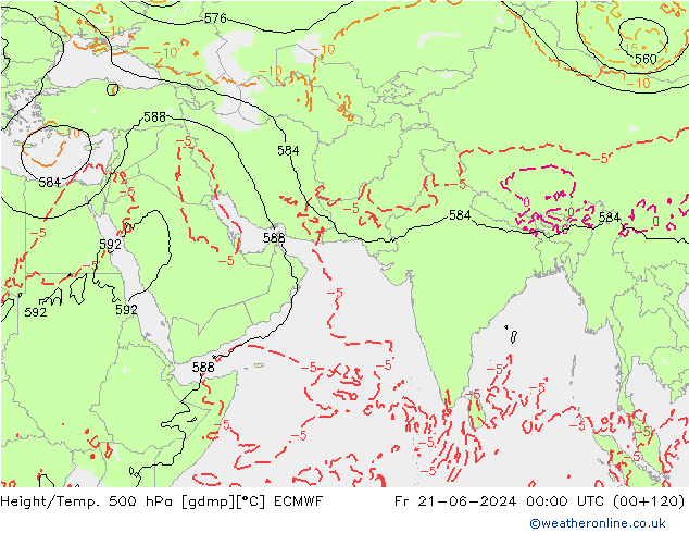 Z500/Rain (+SLP)/Z850 ECMWF pt. 21.06.2024 00 UTC