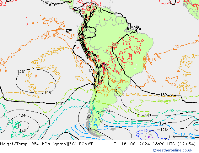 Z500/Rain (+SLP)/Z850 ECMWF Ter 18.06.2024 18 UTC